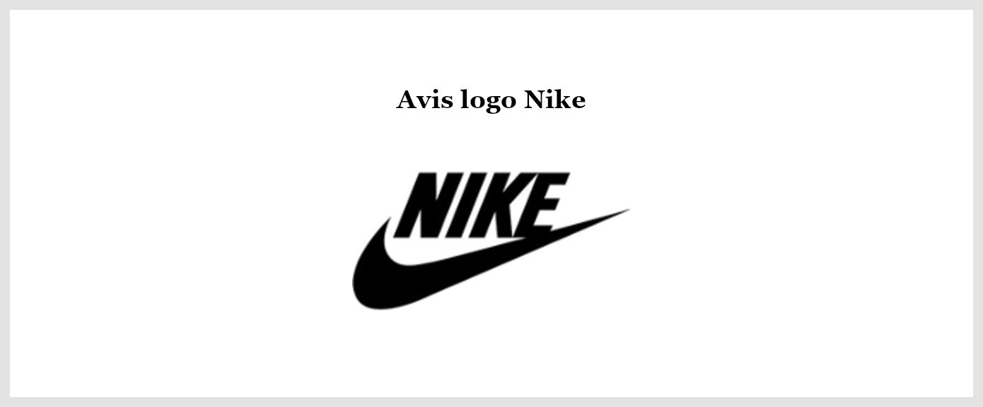 Avis logo Nike