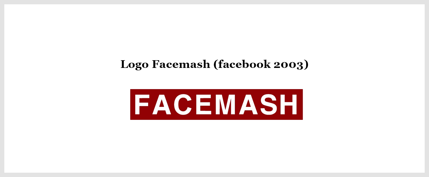 Logo Facemash (fecbook 2003)