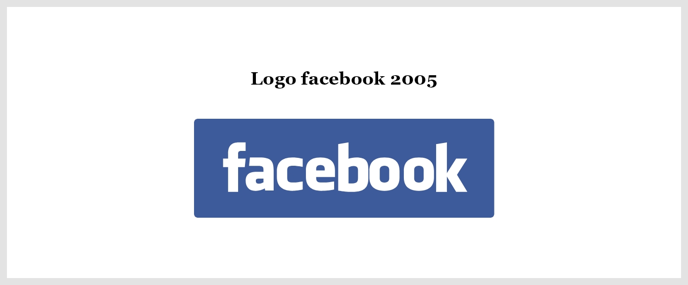 Logo facebook 2005