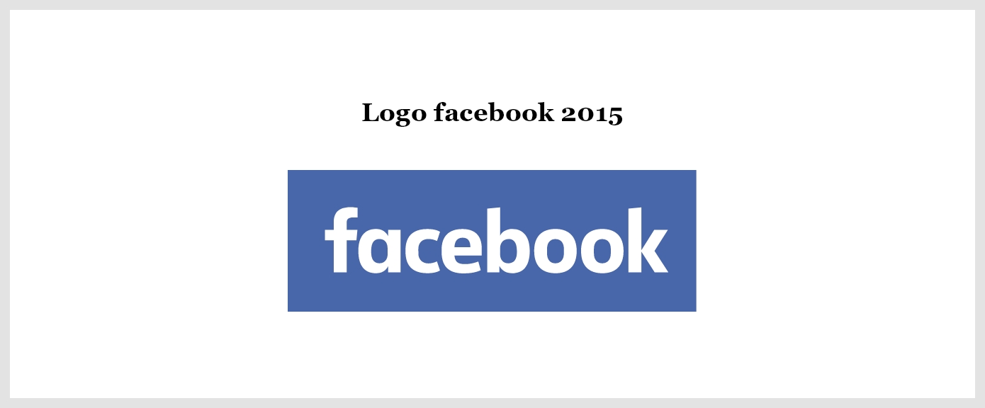 Logo facebook 2015
