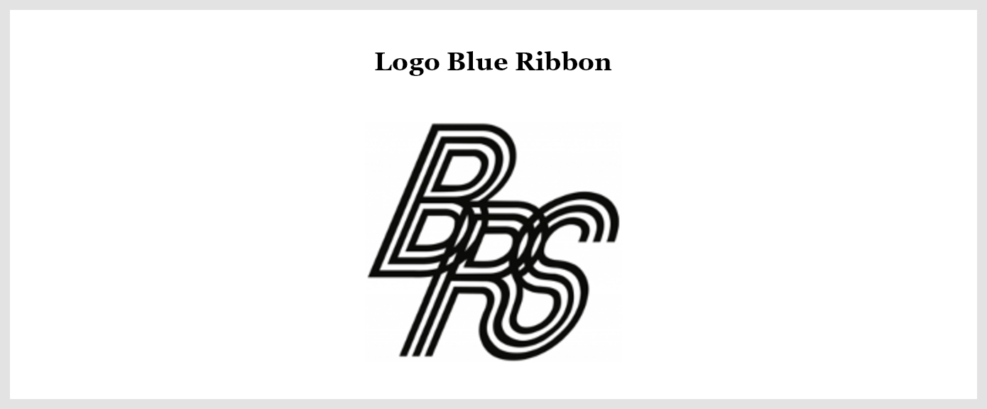 logo Blue Ribbon 'BRS'